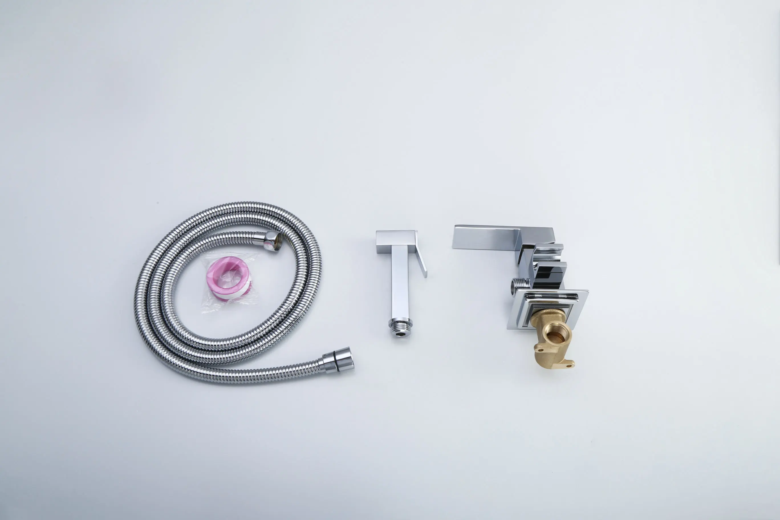 Hot Selling Brass Bathroom Bidet with Single Hand Toilet Handle Sprayer Mixer Shattaf Valve for Bidet Function
