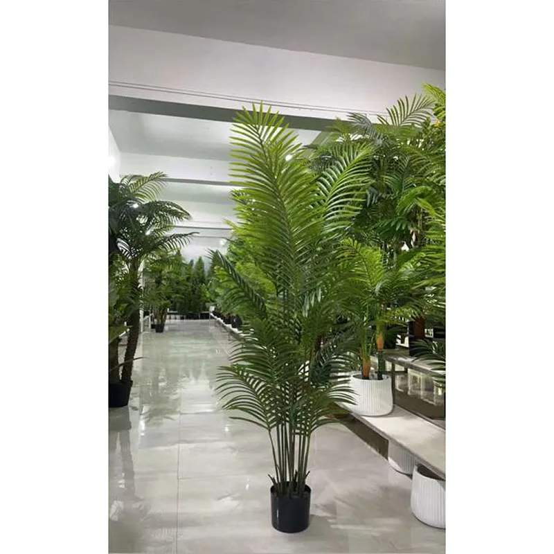 Best selling indoor decorative plants indoor simulation palm artificial tree