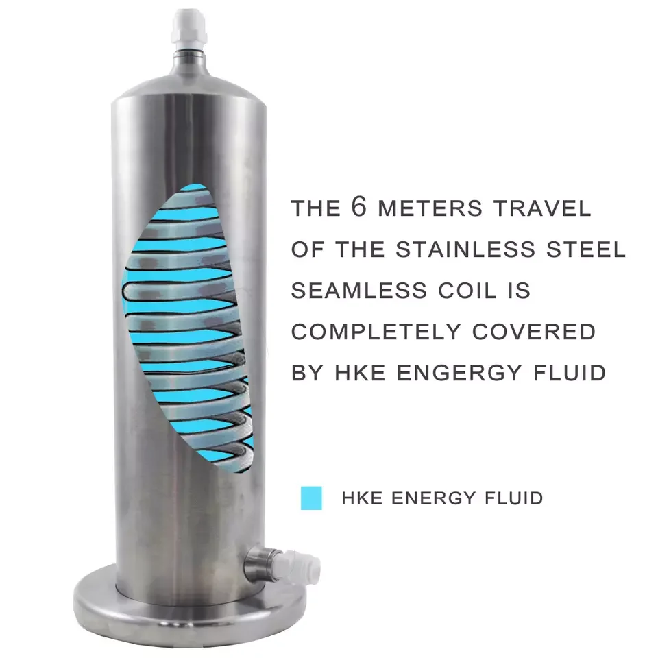 Stainless Steel Seamless Coiled Pipe Long-acting Hexagonal Structured Water Generator