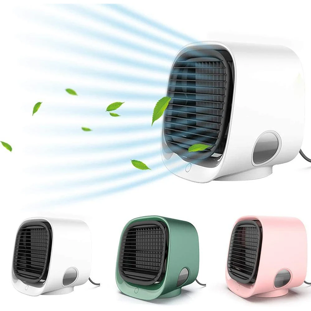New High Quality Air Conditioner Fan Mini Humidification Cooler Office Household Desktop Usb Air Cooler Fan DC Portable Room