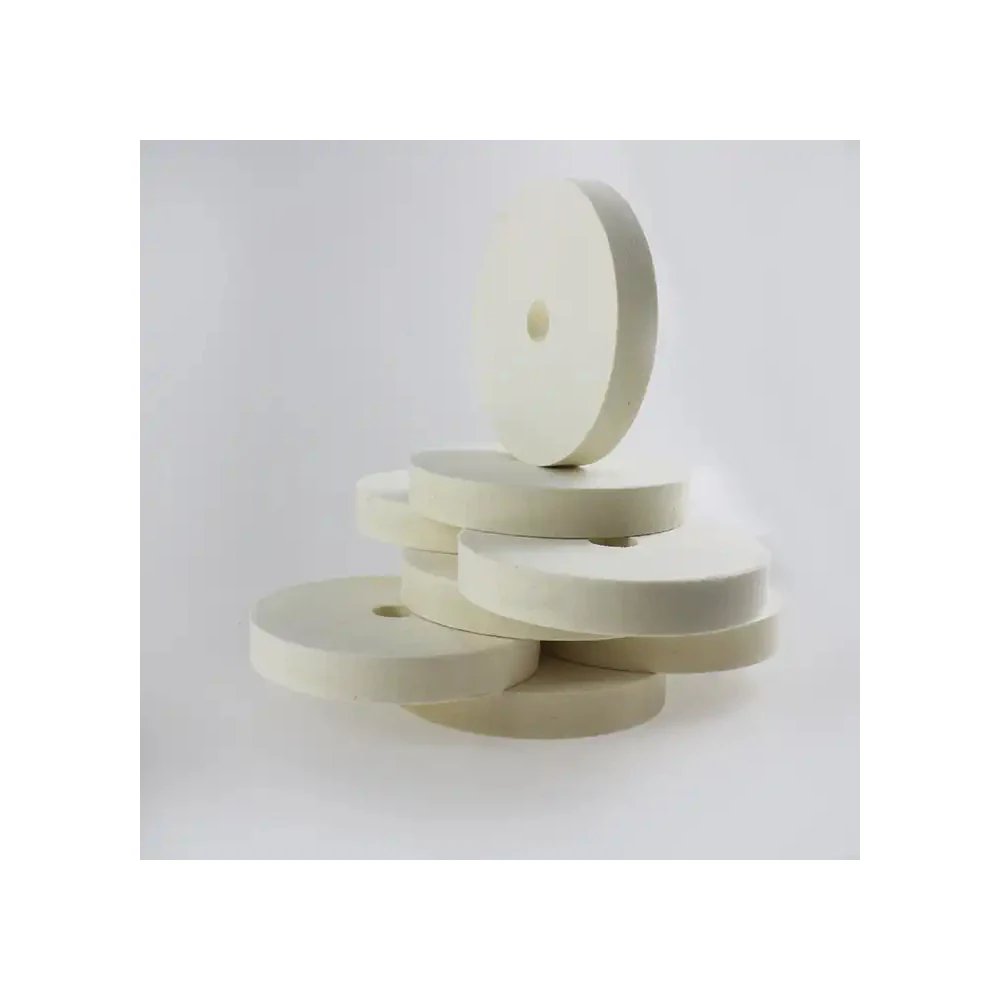 Top Grade Wool Felt Articles Square Edge Felt Wheel with Premium Quality in Custom Size for Industry Usage in India