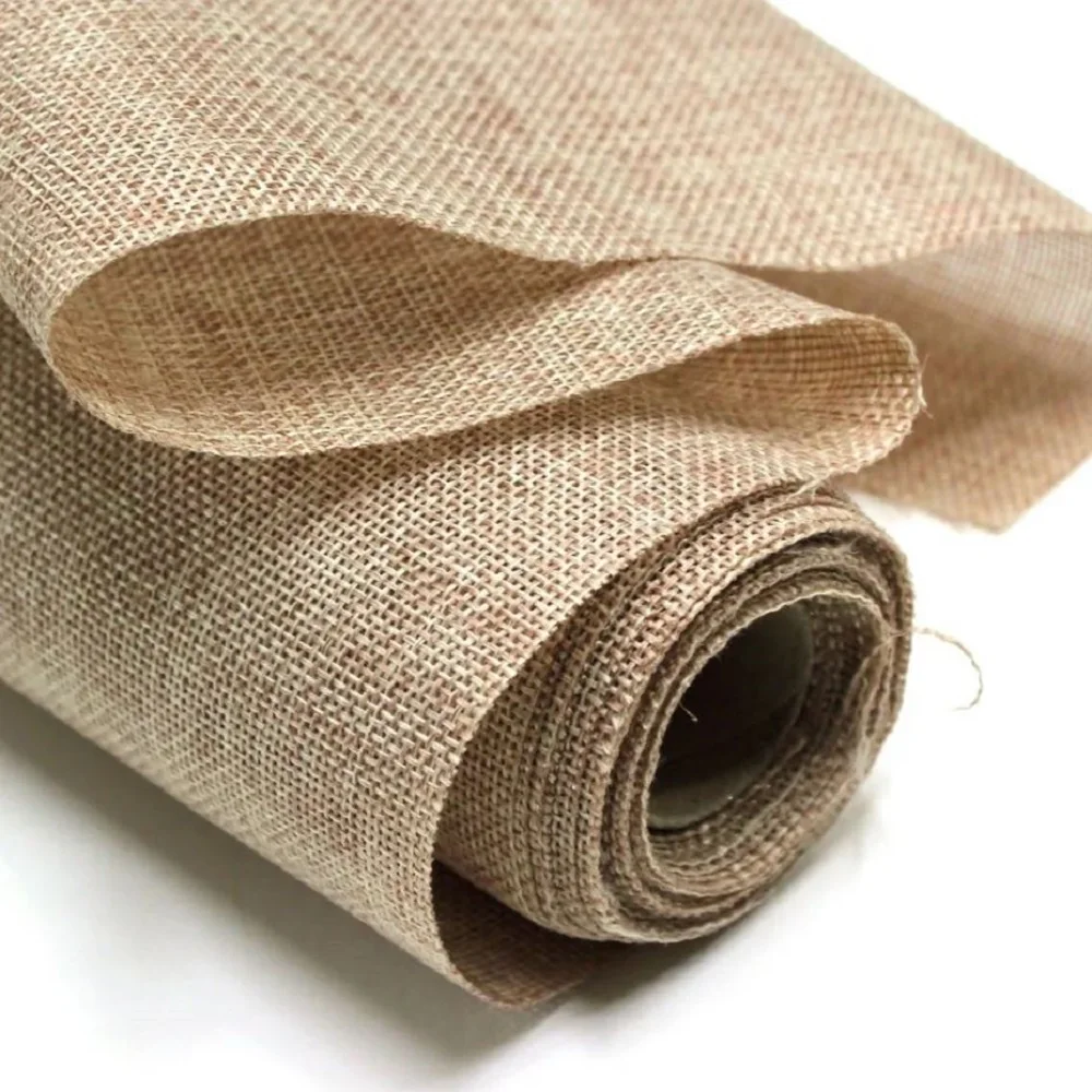 Eco-friendly Sack Cloth Jute Roll Wide Woven Hessian 100% Jute Fabric Wholesale price Factory Manufacturer From Bangladesh