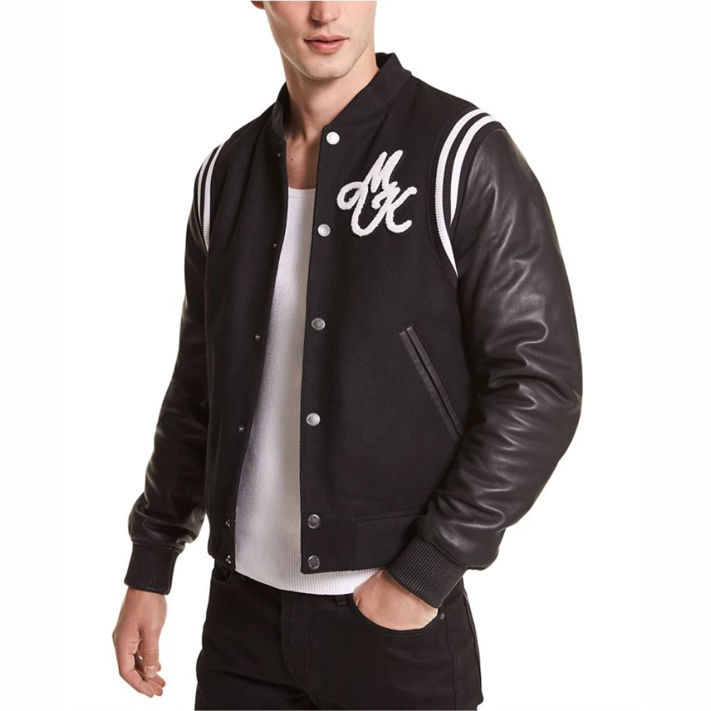 Manufacture in Pakistan Leather & Wool Varsity Baseball Jacket Top selling Jacket
