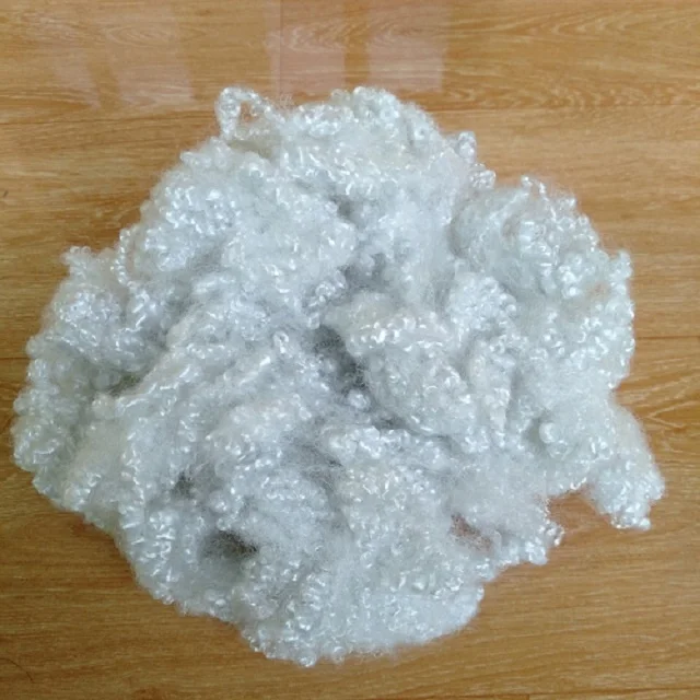 100% Polyester Staple Fiber 7D HCS A Grade II Vikohasan Manufacturer and synthetic fiber and GRS recycled polyester