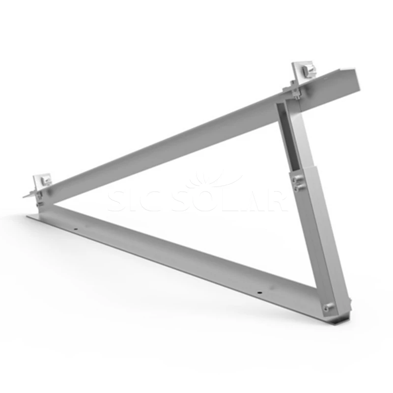 Solar Panel Adjustable Triangle Support Bracket Foldable Triangle Frame System
