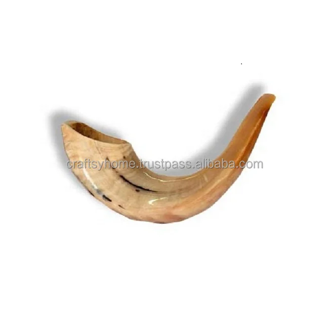 Готовый натуральный полированный Рог Shofar индийская ручная работа ремесла для религиозных еврейских нового года