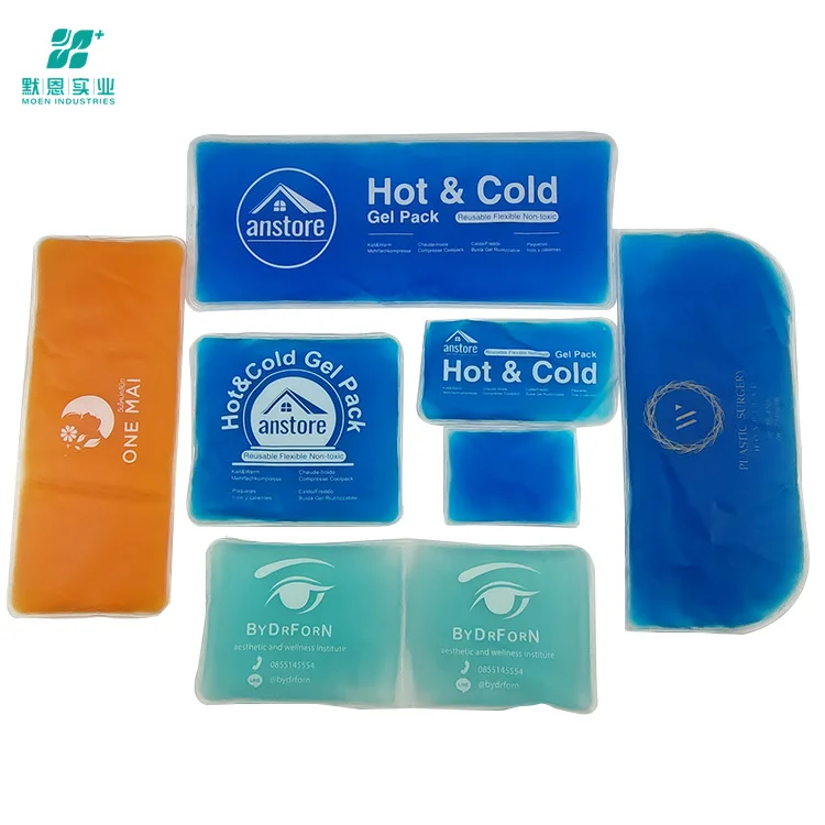 Moen customized various shape ice pack first aid ice packs for swellings inflammation sprains toothache