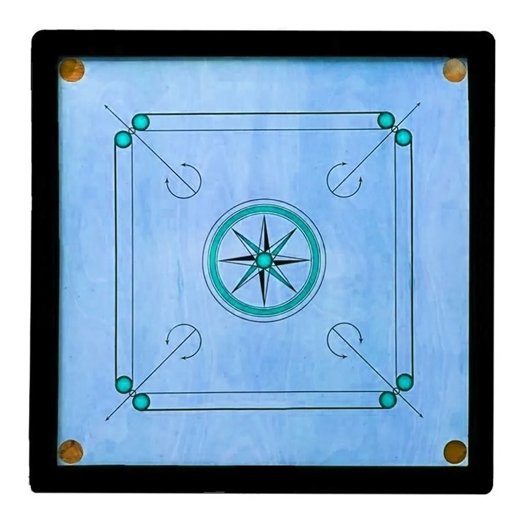 2024 Wooden Custom Made Carrom Board With Coins & Striker Hot Sale Big Custom Size Classic Carrom Board For Sale