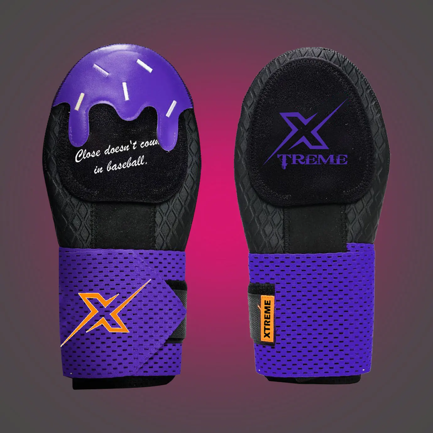 Custom Sliding Baseball Mitts For Softball Gloves Training Protective Runner Gloves For Baseball Premium Neoprene made glove