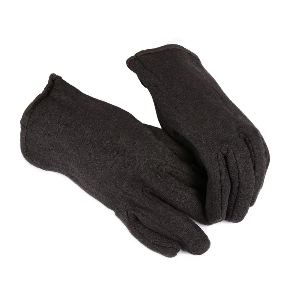 Premium quality Brown Jersey Gloves cotton Hot Sale wholesale customized ODM OEM Customize d Size and Color Gloves