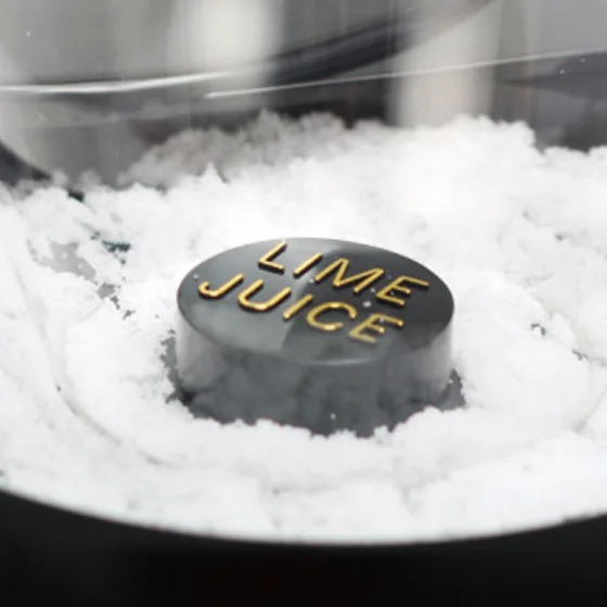 HUAJU INDUSTRIAL Cocktail 3-Tier Bar Glass Rimmer with Sponge for Margarita and Cocktail, Margarita Salt Rimmer Bar Accessories