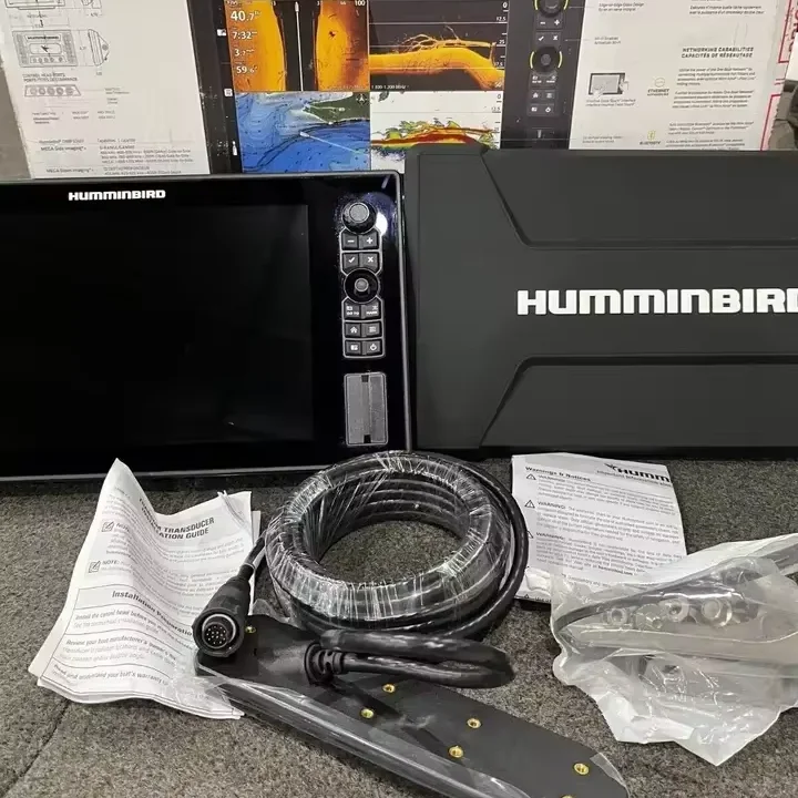 Заводская герметичная для Humminbird Solix 12 MSI + MDI G3 используется с новым неиспользуемым преобразователем