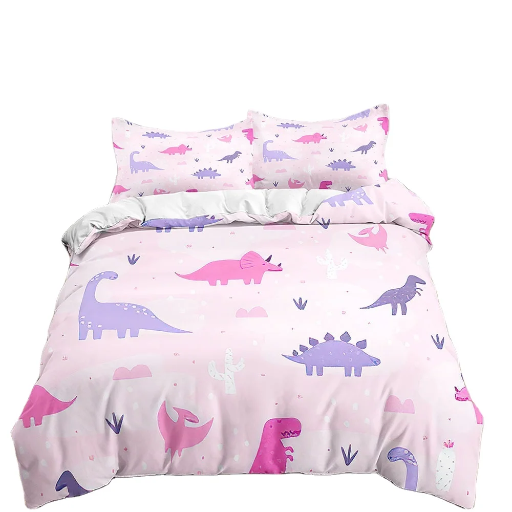 Factory Supplier Microfiber Bed Sheet Set Printed Flat Bed Sheet Wholesale Customized Pure Cotton Sheet and Pillowcase Sets