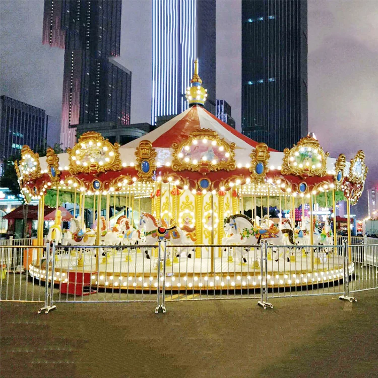 Amusement Park rides Children Merry Go Round Carousel horse for sale