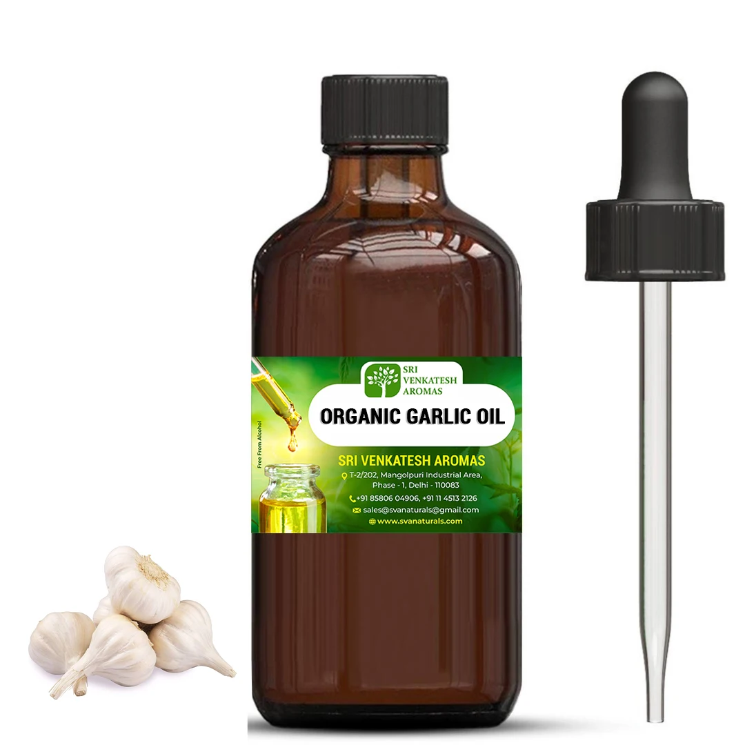 Best Quality Organic Garlic Oil Indian Wholesaler & Manufacturer Essential Oil For Hair Growth Oil With Private Label Available