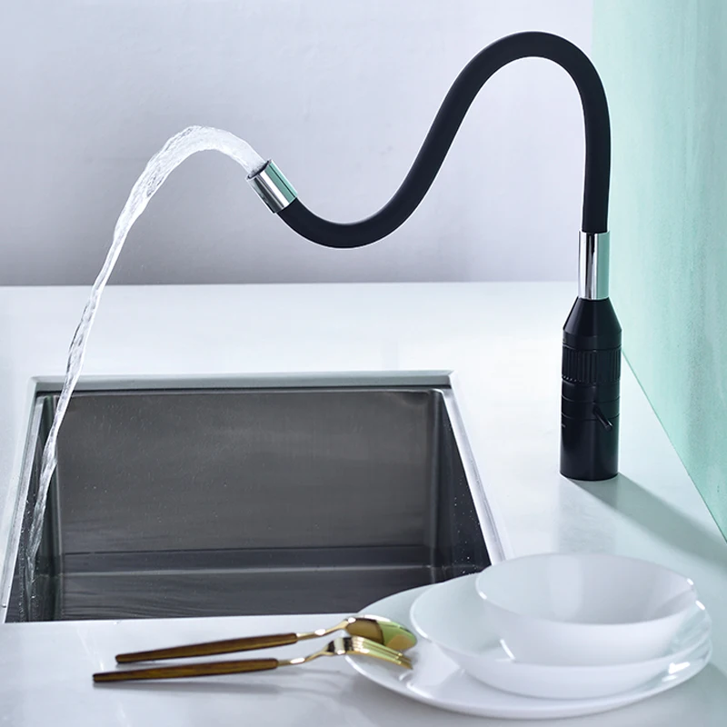 Stainless steel 3 way pull removable kitchen faucet
