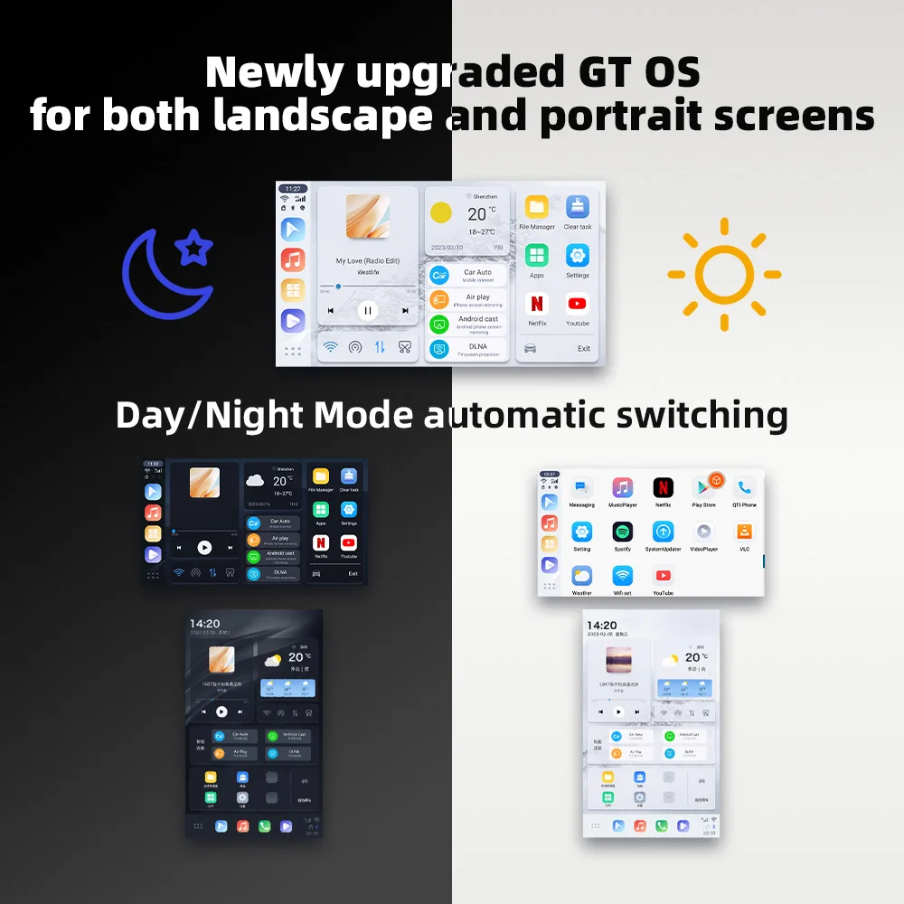 Custom Logo Wireless CarPlay adaptor Android auto Smart AI Box Wholesale Car Android12 13 Youtube Netflix Multimedia Usb Dongle