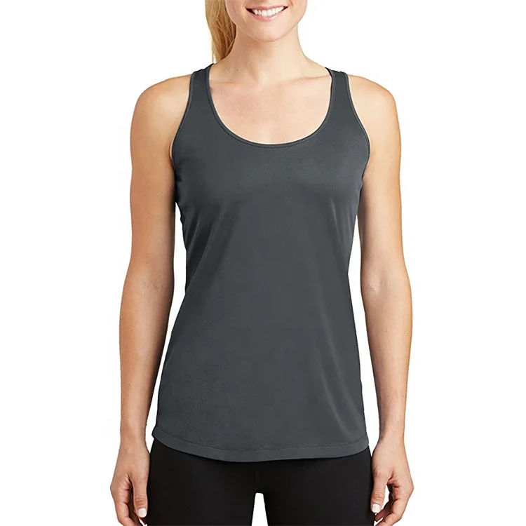 Custom Stringer Vest Singlet Gym Workout Fitness Tank Top Ladies Yoga Active Racerback Women 80 cotton 20 Polyester Tank Tops