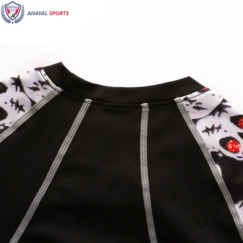 Compression Shirt Quick Drying Men Clothing MMA Fashionable Rash Guard Men 3D Rash Guard BY ANAYAL SPORTS