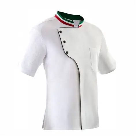 Long Sleeve Chef Clothes Uniform Restaurant Kitchen Cooking Chef Coat Waiter Work Jackets Professional Uniform Overalls Outfit
