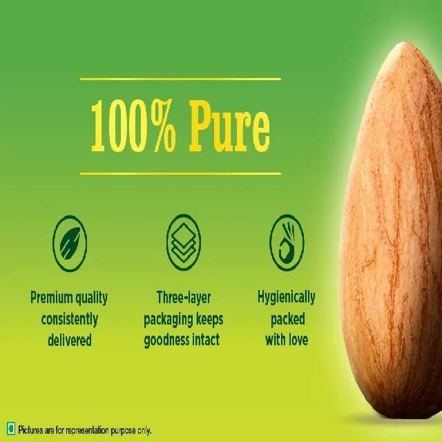 XXL Raw California Almonds Badam Giri Nutritious & Delicious High in Fiber & Boost Immunity Dry Fruits Real Nuts Gluten Free