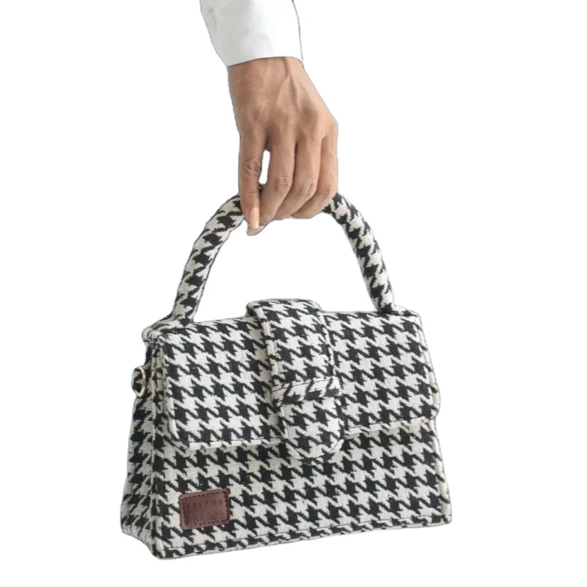 Chequered Bliss Blockprinted Chiq Bag Premium luxury Women Mini Bags Made in India Product from Indian Manufacturer and Exporter