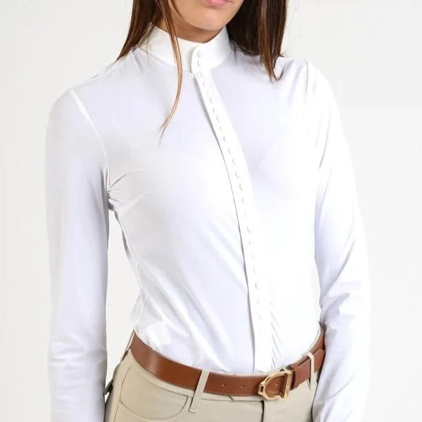 HORSE RIDING SHIRT BASE LAYER POLO EQUESTRIAN WOMENS KIDS  ON QUICK DRY TECHNICAL FABRIC WOMEN RIDING SHIRT BASELAYER EQUESTRIAN
