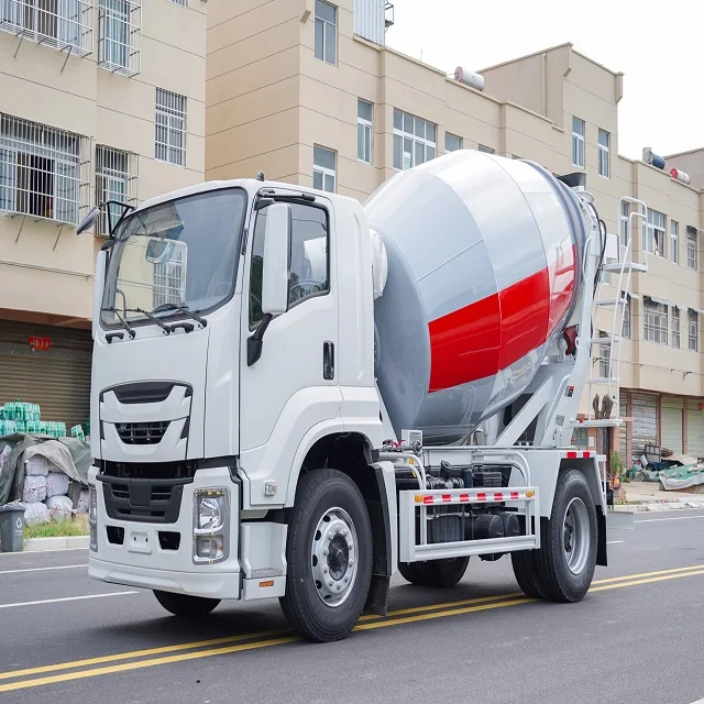Heavy Truck 8m3 Concrete Cement Mixer Tank Truck Wholesale Used Price Fast Shipping Best Price Buy Now