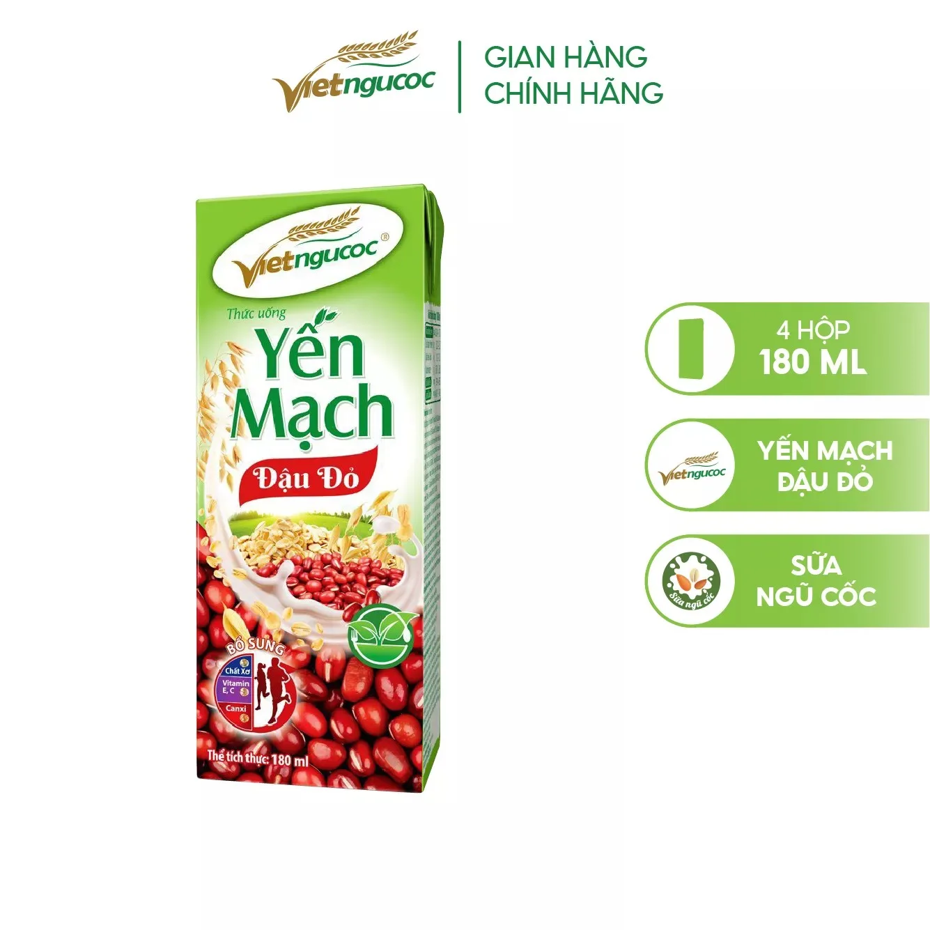 Viet Cereal Oats and Red Beans Milk  Healthy Fresh Nutritious Style from Vietnam Factory Cheap Price