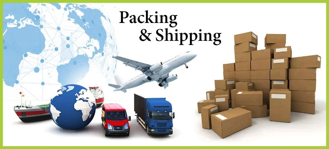 packing and shipping