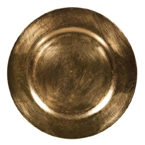 Dark Copper Round Plate Dinner Tableware Plate Dish Porcelain Dessert Dinnerware Cake Plate 6 8 10 Inch Christmas