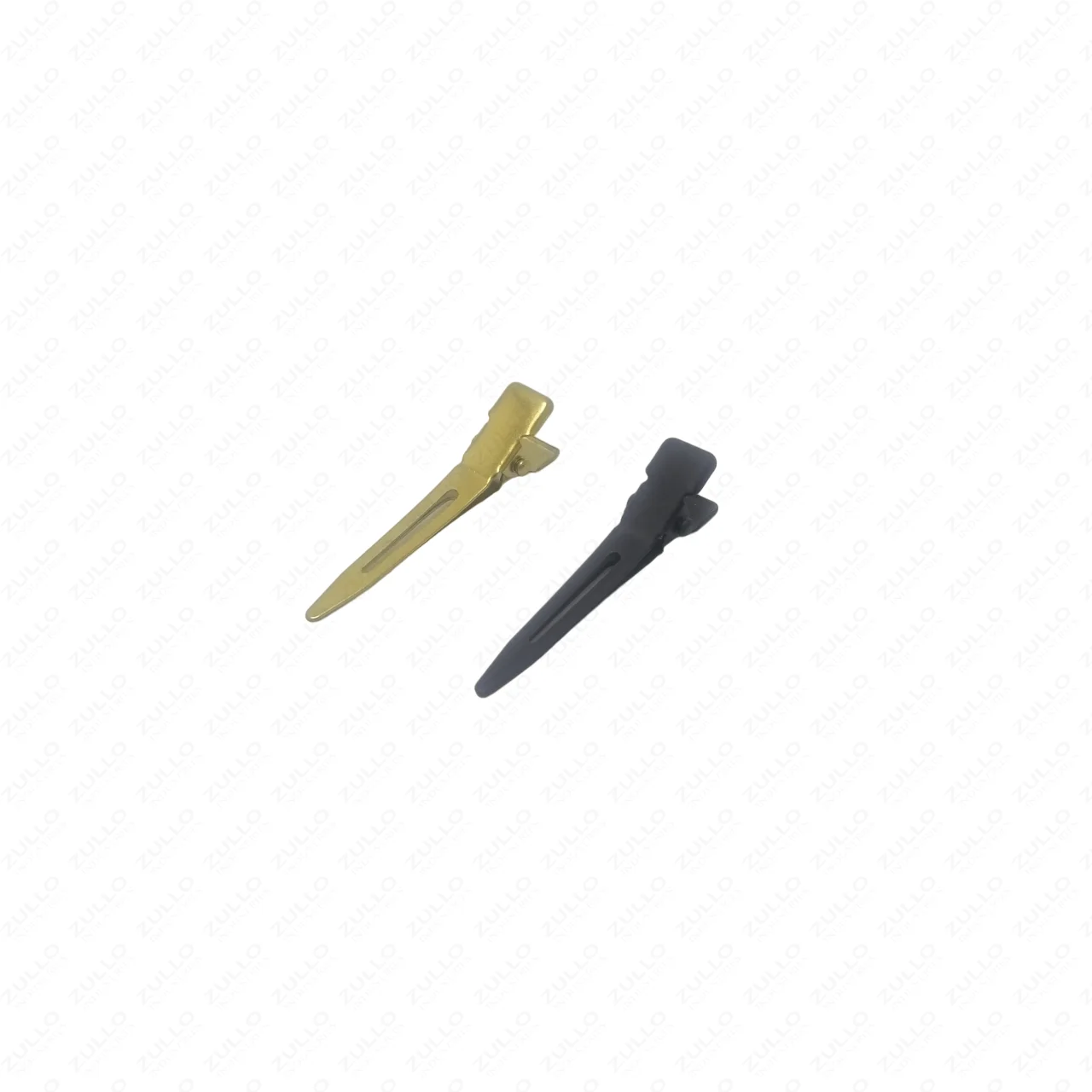 Gold And Black Hair Extension Metal Clips Stainless Steel Hair Extension Clips For Beauty Saloon Use
