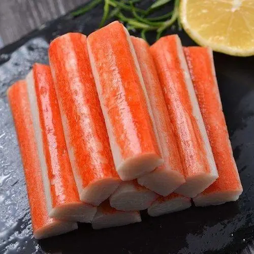 Hot Sale Sashimi Crab Stick Surimi Specially Cooked Dessert Food for Children in Box or Bag Packaging