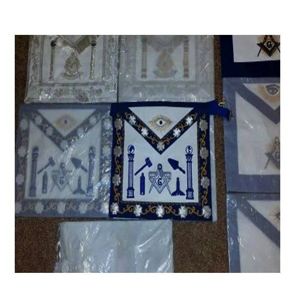 MAcONNERIE BLEU LODGE MAiTRE MAcON TABLIERS ROYAL bordures RU GROS-GRAIN BRODeS а-ля основной MAcONNIQUE Пасс