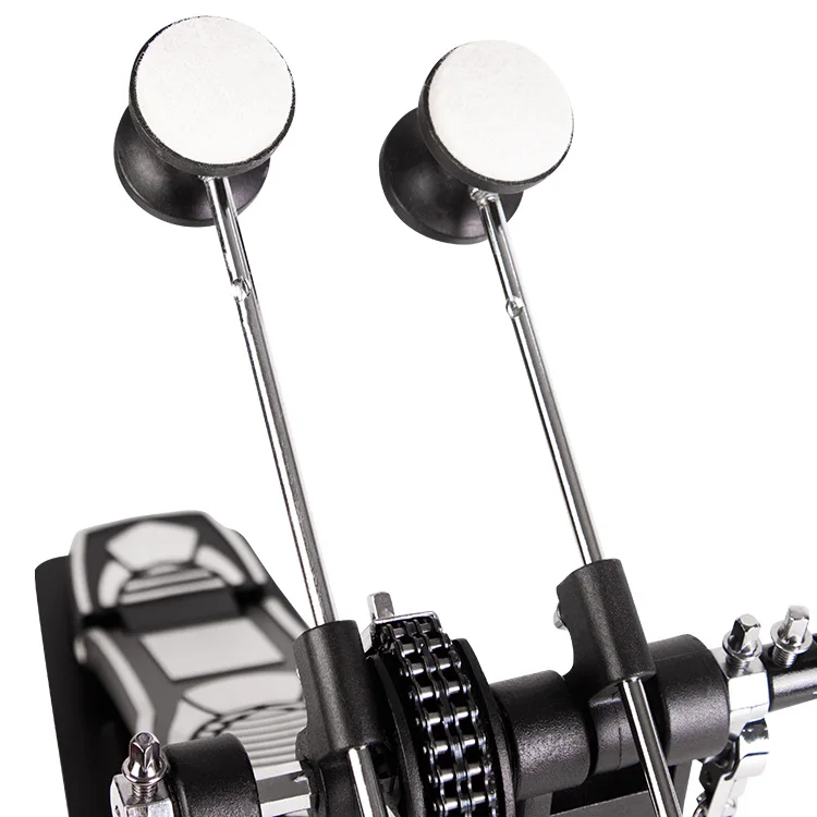 Wholesale top quality  Heavy Metal Bass Double  Drum Pedal Drum accessories removable Drum Pedal
