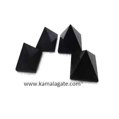 Natural Small 30 mm Natural Crystal Pyramids Multi-Gemstone Healing Pyramid Semi-Precious Stone Crafts for Sale