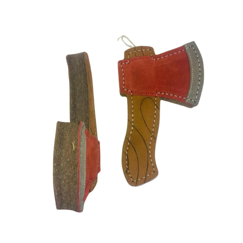 Soft Pet Toy Cute Tuff Toss Soft Comfortable Personalized Leather Dog Toys With Rope Handle for Pets Dogs Accessories