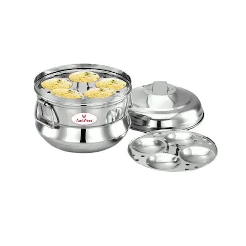 quick And Easy Regular Stainless Steel Idly Cooker With 4 Plates idly Pot Idly Steamer Best Quality Wholesale Cheap price