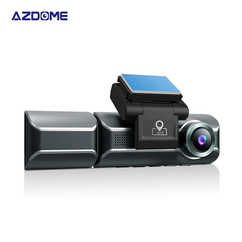 AZDOME M550 3 Camera 4K+1080P Car DVR Wifi GPS Logger Night Vision Dual Lens Dash Cam With Rearview Lens 3 Channel Car Camcorder