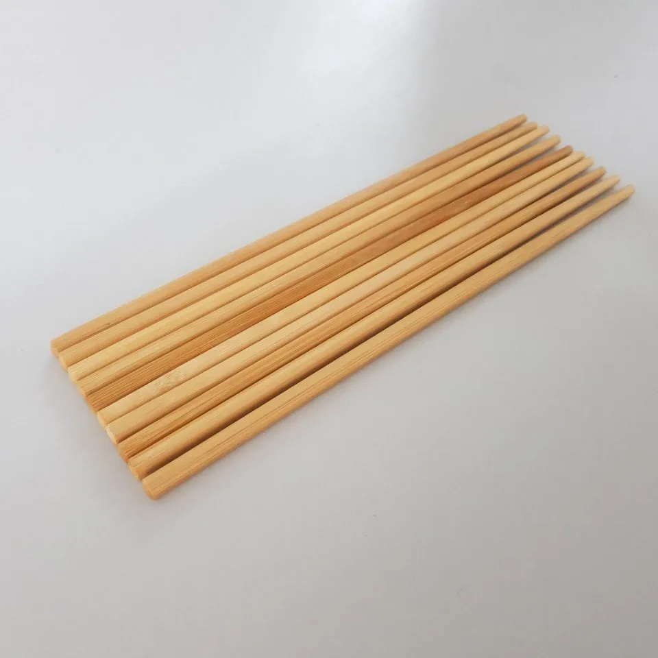 Chopsticks bamboo natural wholesale high quality bamboo wooden chopsticks with customized logo cheap price