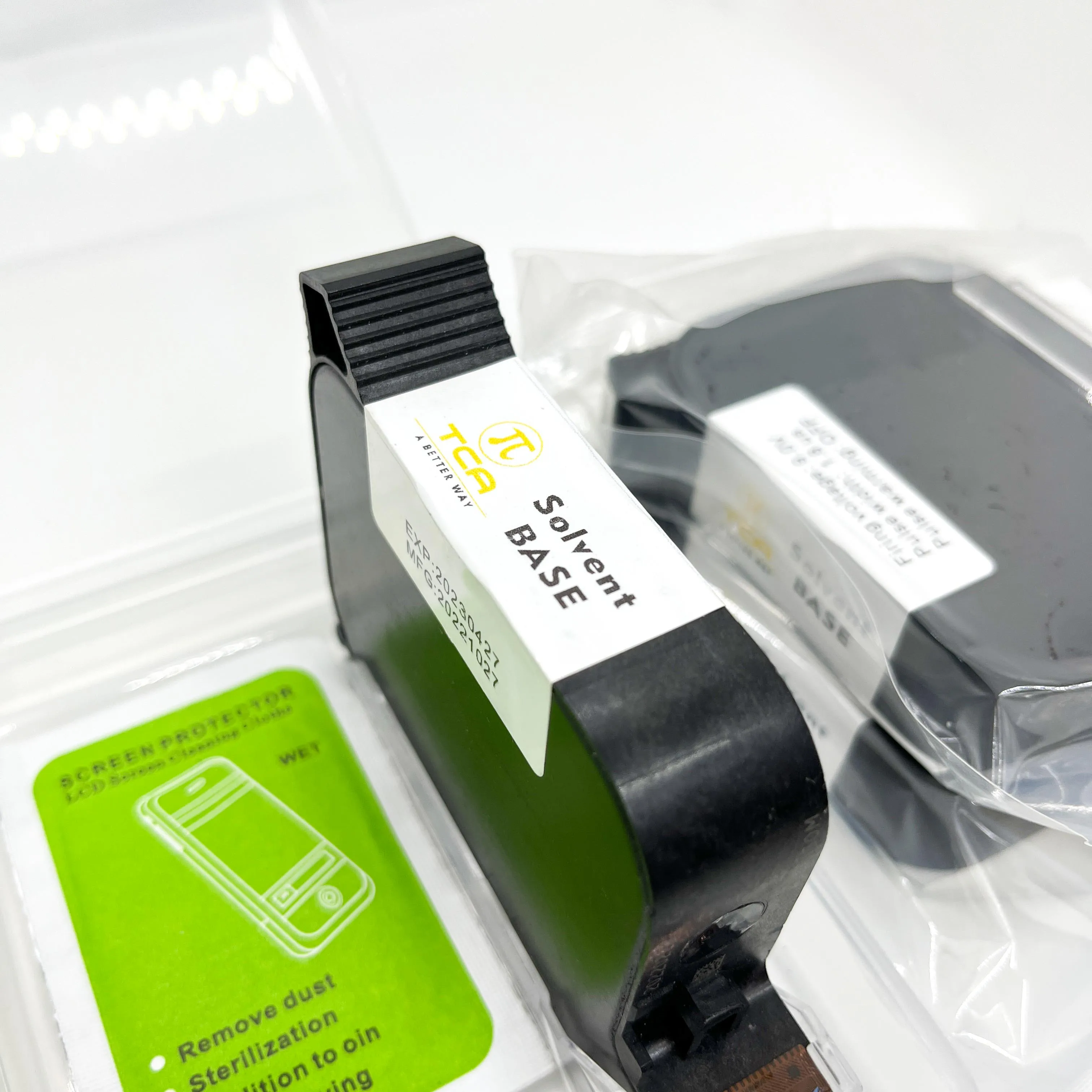 High Fastness 42ml New Condition Automatic single color TCA Solvent Based Ink 12.7mm Printing Food Package TIJ Inkjet Printer