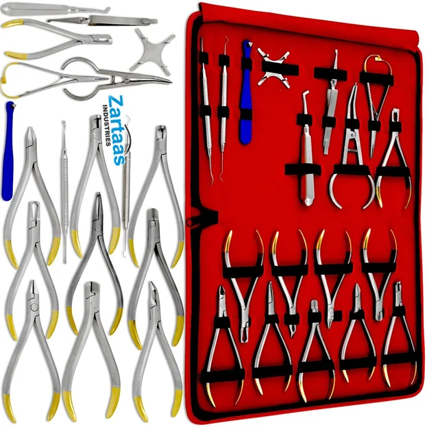 18 шт. набор стоматологических инструментов