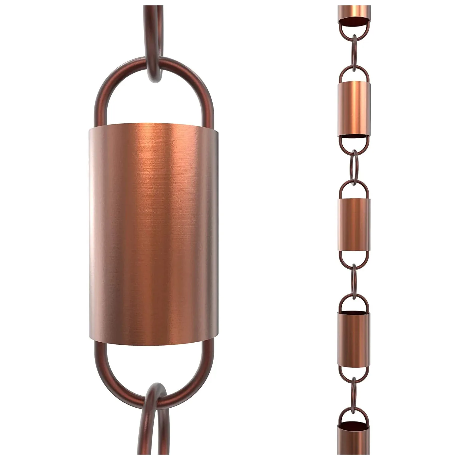 Top Quality manufacturer of Copper Rain Chain real Manufacturer From India hot sale Bulk Rain Chains Supplier From India