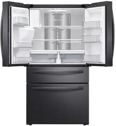 28 куб. М. 4-холодильника двери с 21,5 сенсорный экран семья из нержавеющей стали