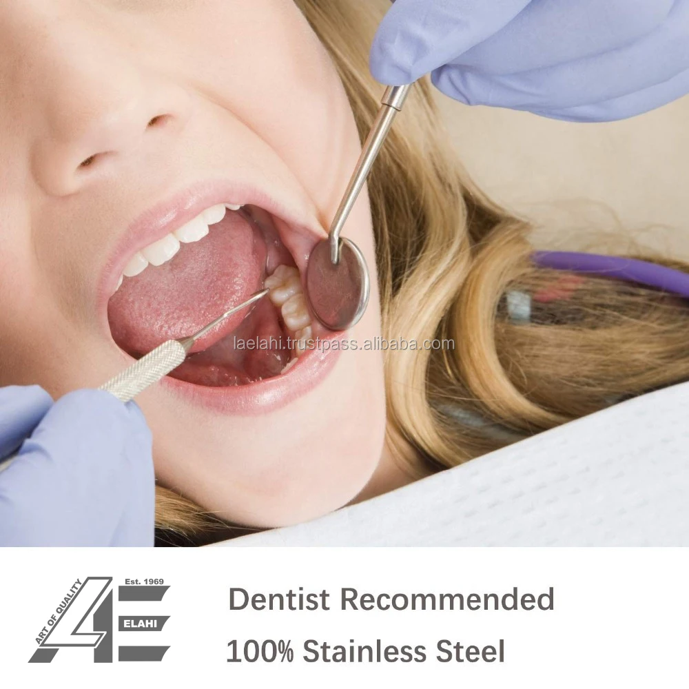 Лидер продаж набор для стоматологической гигиены из нержавеющей стали инструмент удаления зубного налета и 2024