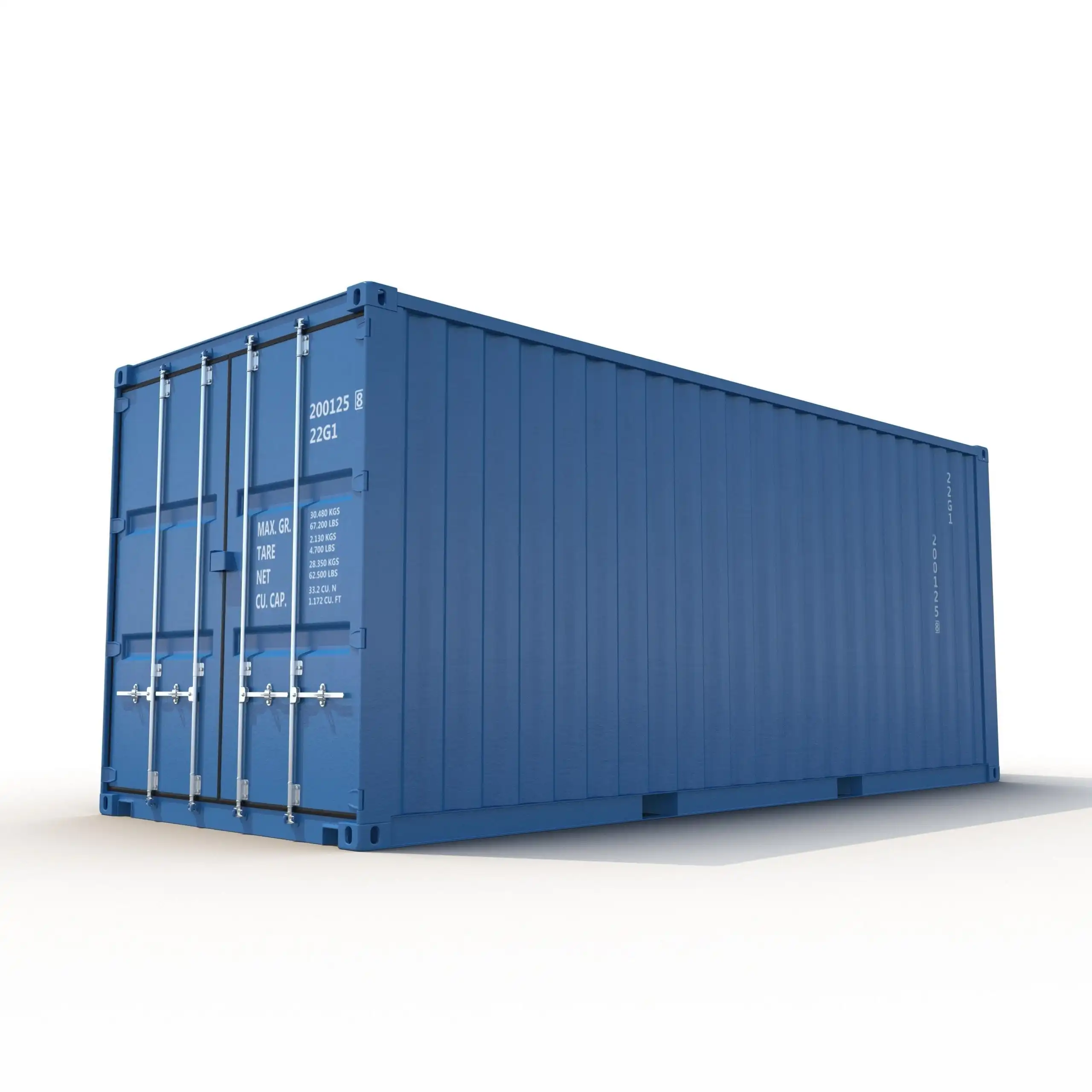 Container 40ft Standard Container 40ft Oversea Cargo Shipping Transit And Storage Turnover Dry Container for sale