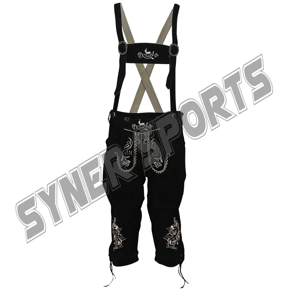 2024 Latest German Bavarian Short Pants Genuine Leather Lederhosen Customized Oktoberfest Costume