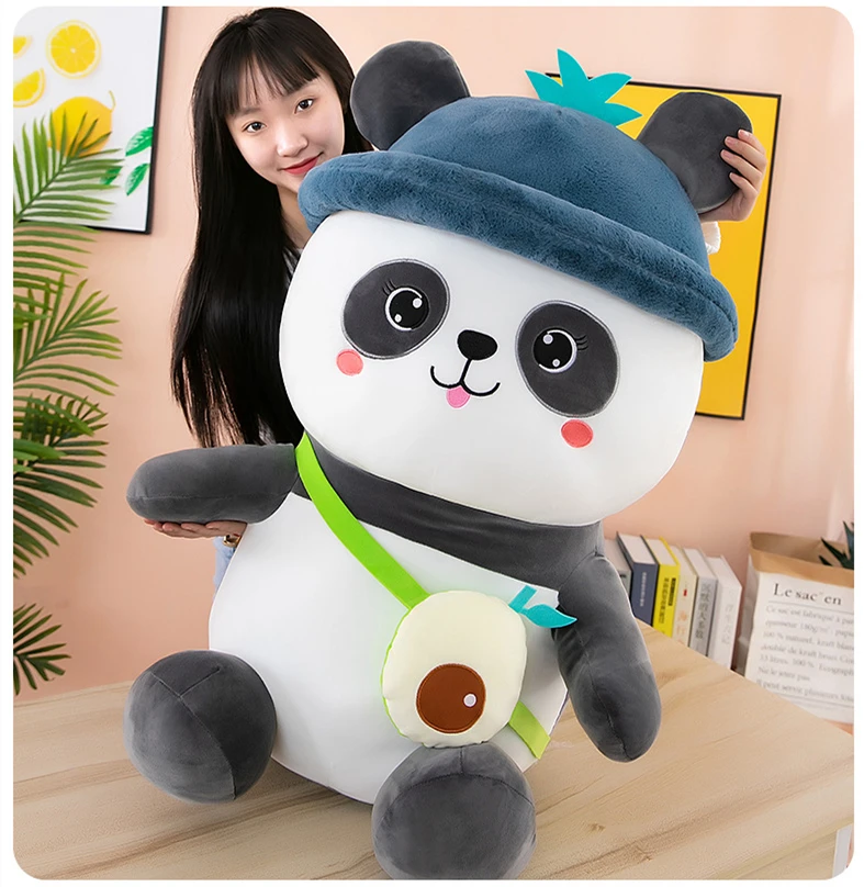 Кунг-фу Панда плюшевая подушка мягкие игрушки Симпатичные диванные подушки животные кавайные китайские детские панды плюшевые