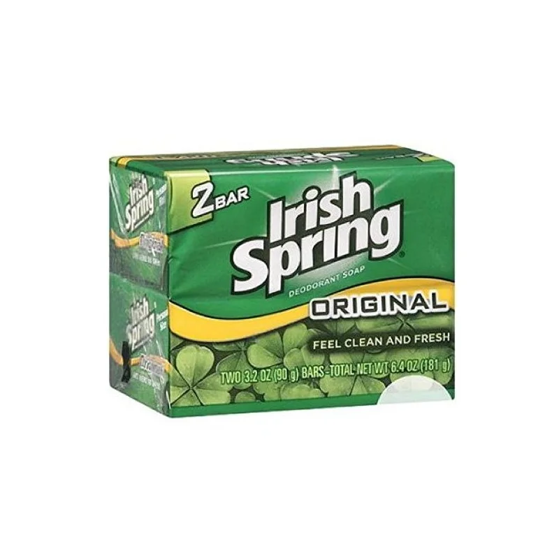 Irish Spring Deodorant Soap Original Bar, 3.7 Ounce (Pack of 3)