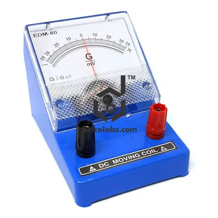 Educational Bench Top Ammeters Voltmeters Galvanometers in Different Ranges for Physics Laboratories